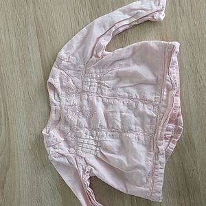 Zara mini pink top girl 3-6 month